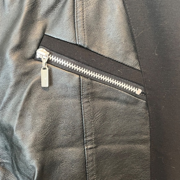 Melissa Nepton size S faux leather pants - Picture 3 of 10